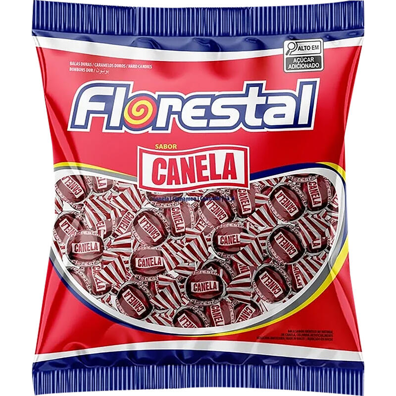 Bala Florestal Canela 500g