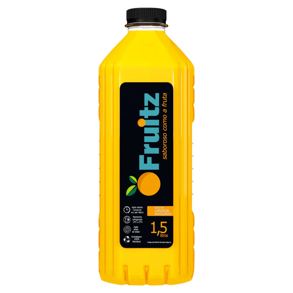 Suco Fruitz 1,5 Litro - Laranja - Adoçado