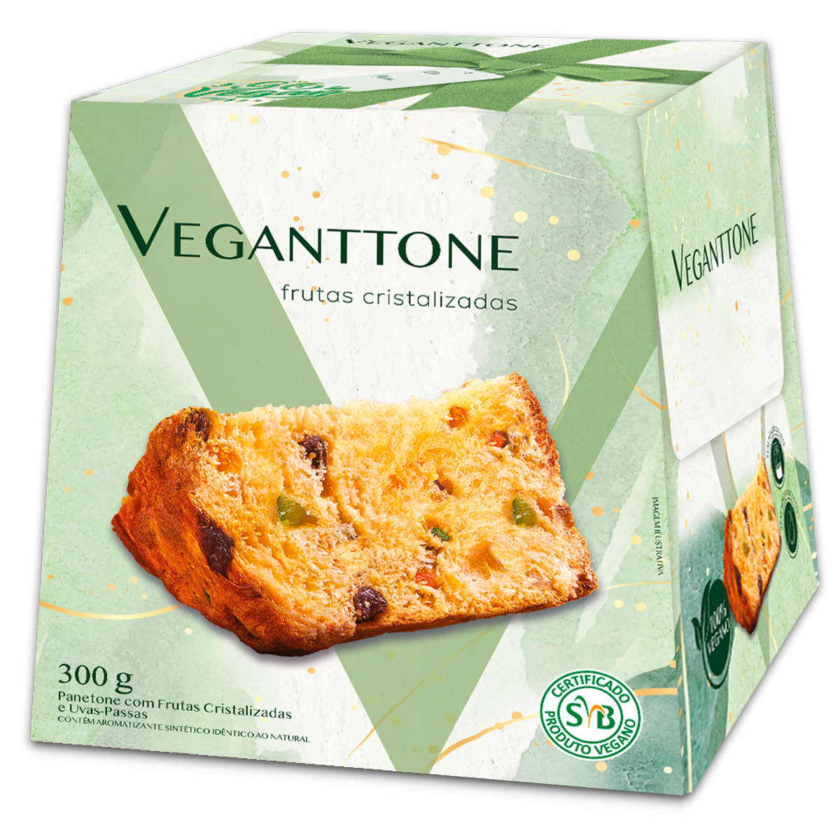 Panettone Veganttone de Frutas 300g