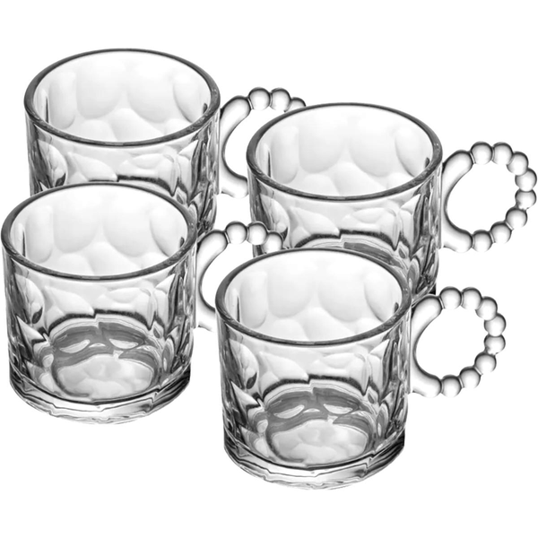 Conjunto de Xícaras para Café Wolff 100ml - Balls - Com 4 Unidades