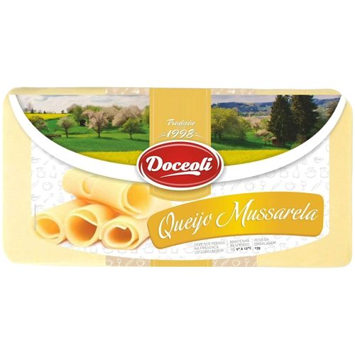 Queijo Mussarela Doceoli Em Peça Kg