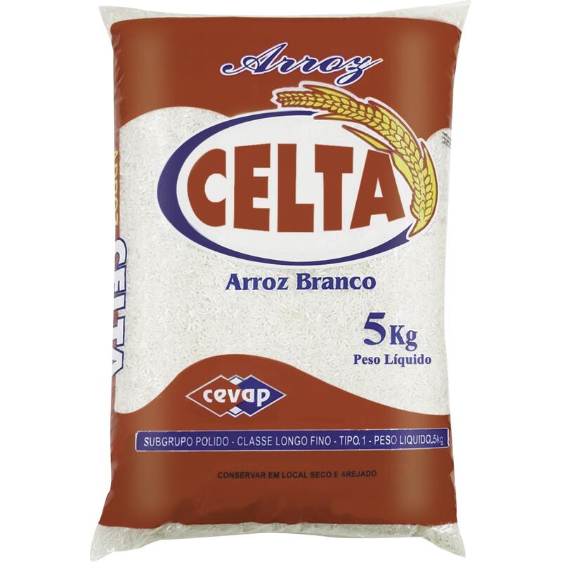 Arroz Celta Agulhinha Tipo 1 5kg