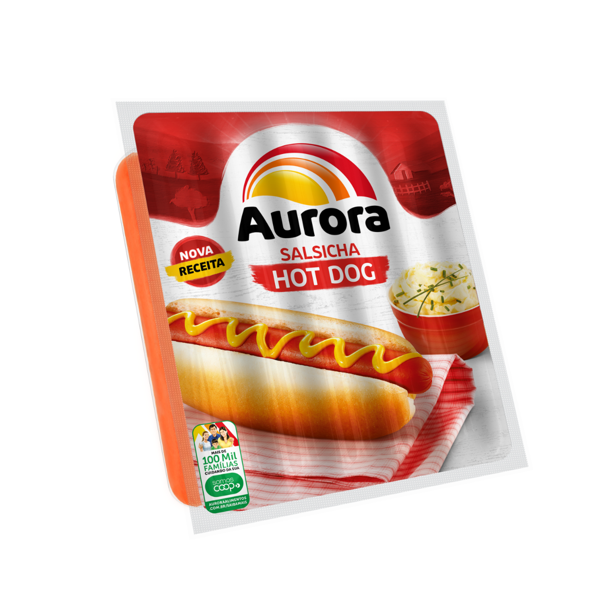Salsicha Hot Dog AURORA 500g