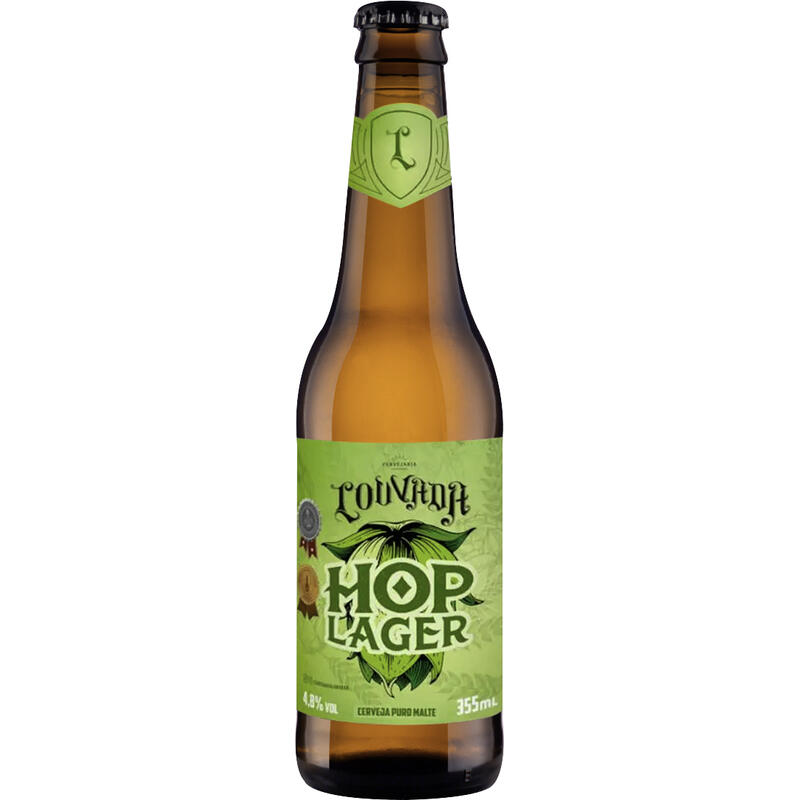 Cerveja Louvada Hoplager 355ml
