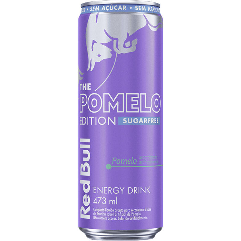 Energético Red Bull Pomelo Sem Açúcar 473ml