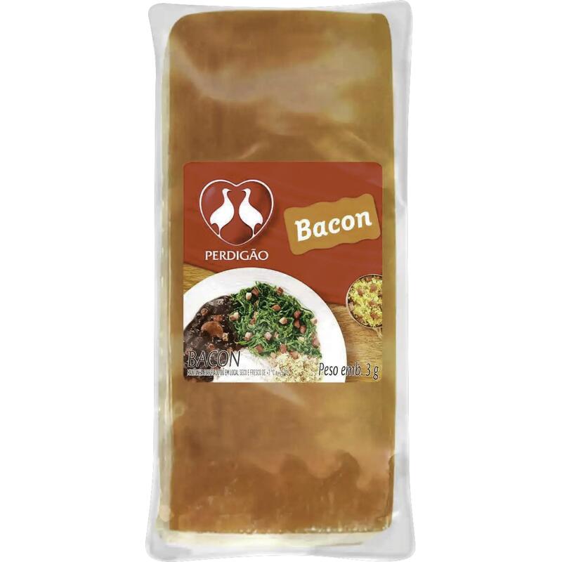 Bacon Perdigão Preço por quilo no pedaço