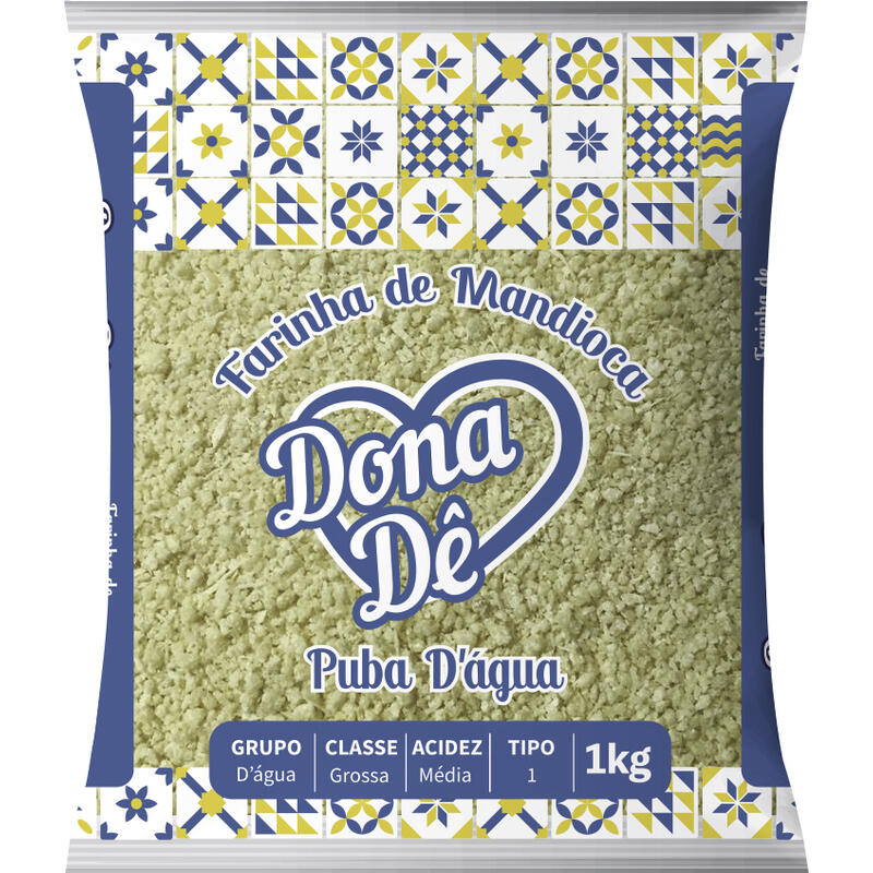Farinha de Mandioca Dona Dê Puba 1kg