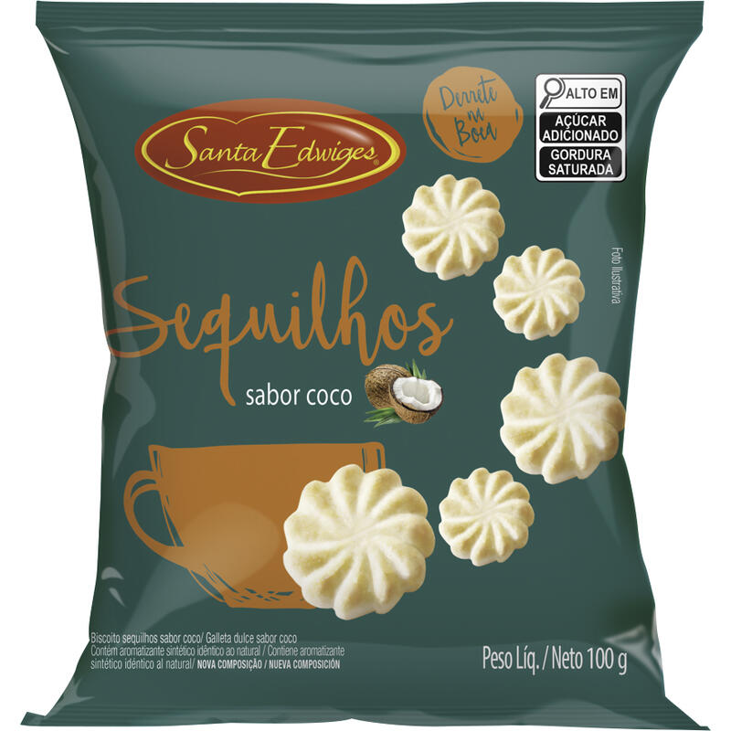 SEQUILHOS SABOR COCO SE 100g