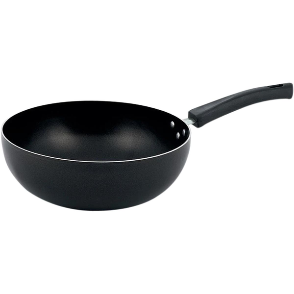Frigideira Mr. Cook Nº 24 - LS Wok - Preta - Sem Tampa - Ref. 1050210044