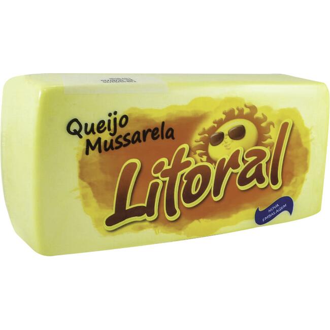 Queijo Mussarela Litoral F2 Preço por quilo na peça