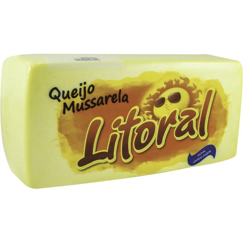 Queijo Mussarela Litoral F2 Preço por quilo na peça