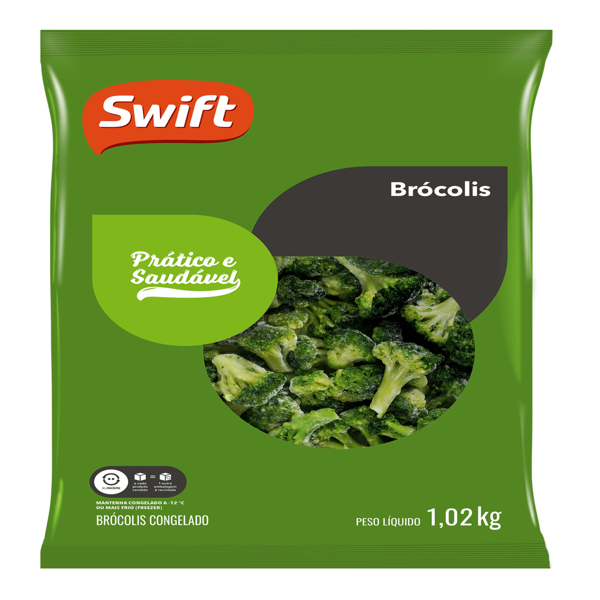 Brócolis Cozido Swift 1.02Kg