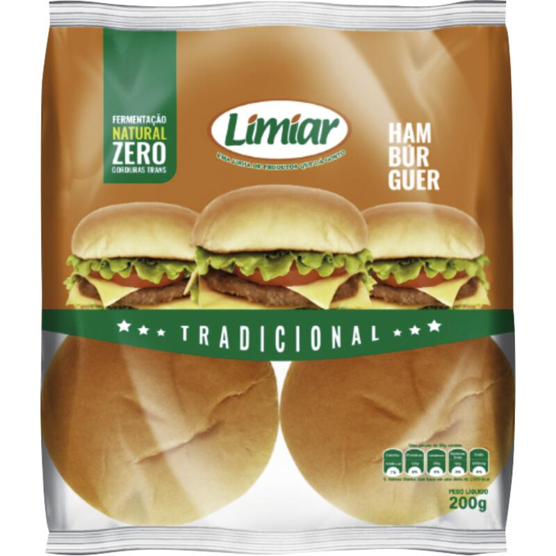 Pão para Hambúrguer Limiar 200g