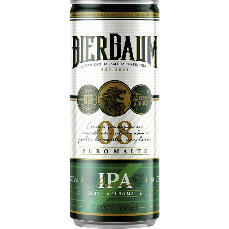 Cerveja Bierbaum IPA 350ml