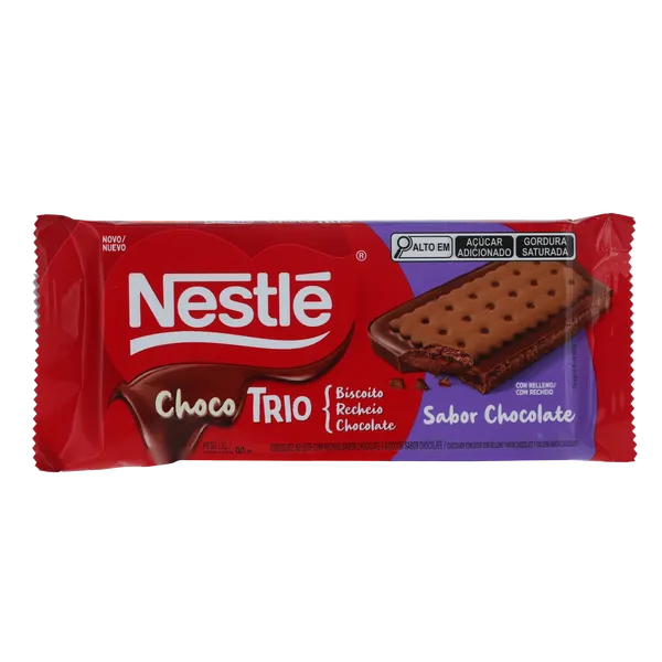 Chocolate Nestlé 90g - Choco Trio - Ao Leite