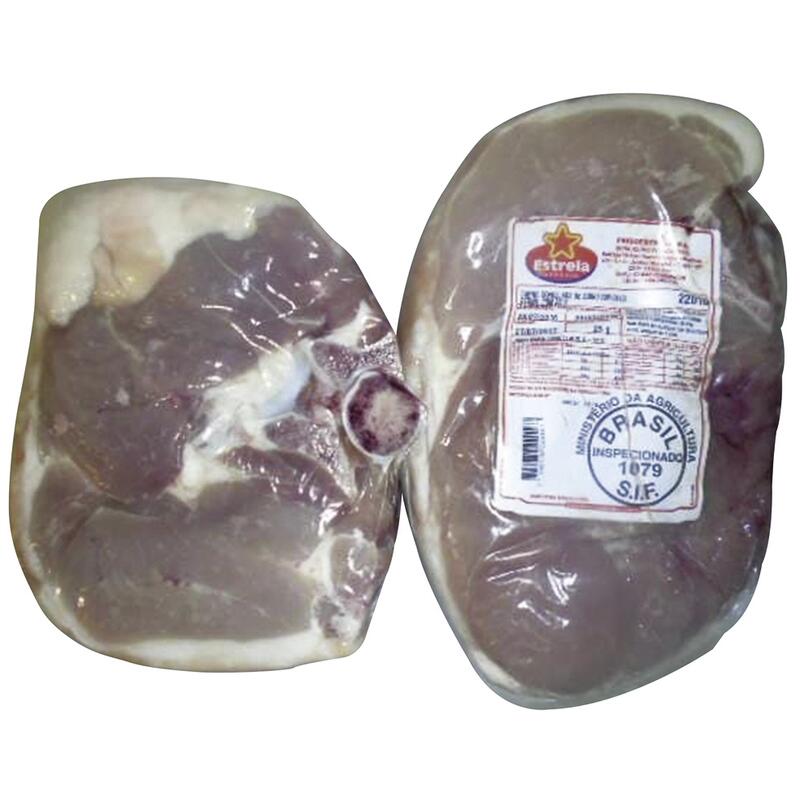 Pernil Suíno Estrela Congelado Preço por quilo na peça