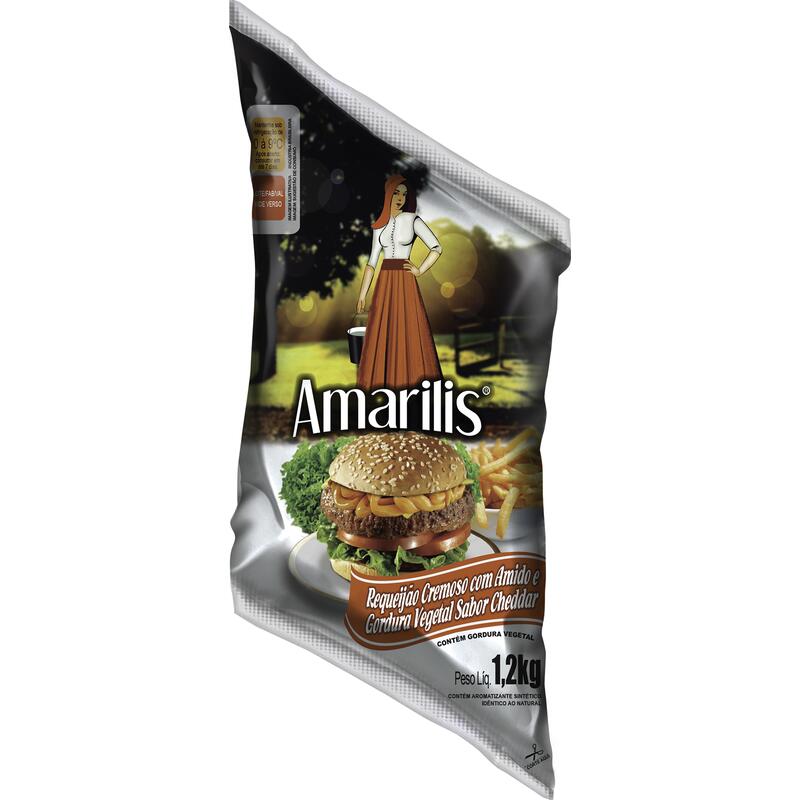 Requeijão Cremoso Amarilis Cheddar 1,2kg