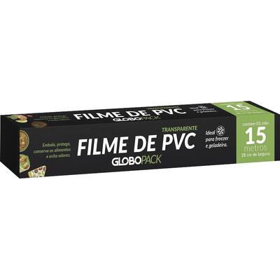 Filme de PVC Globopack 28cmx15m Rolo