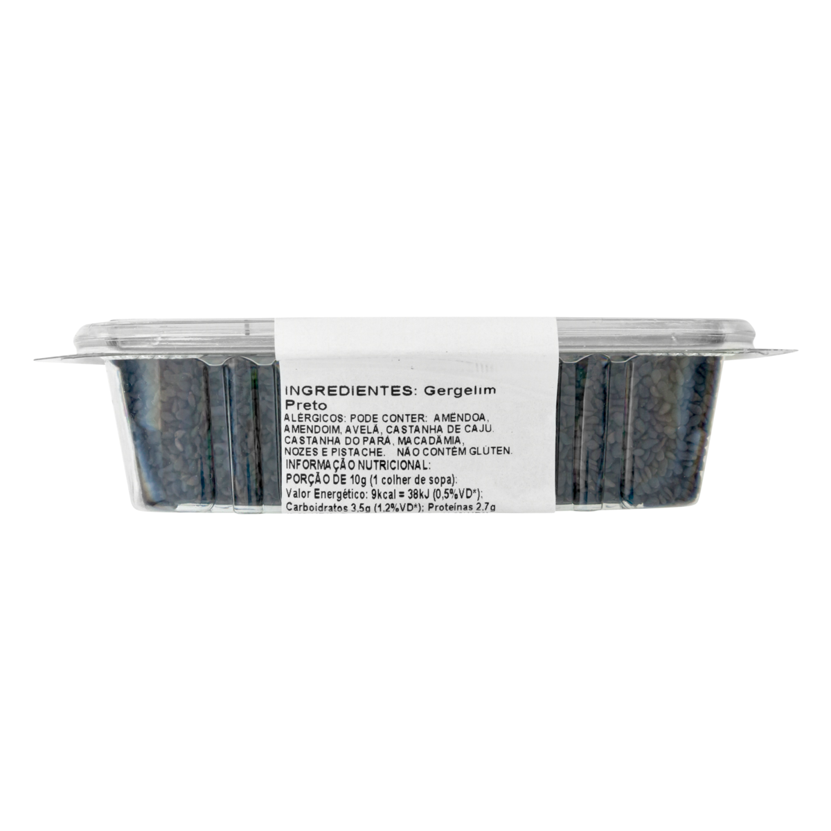 Gergelim Preto Qualitá Pote 150g