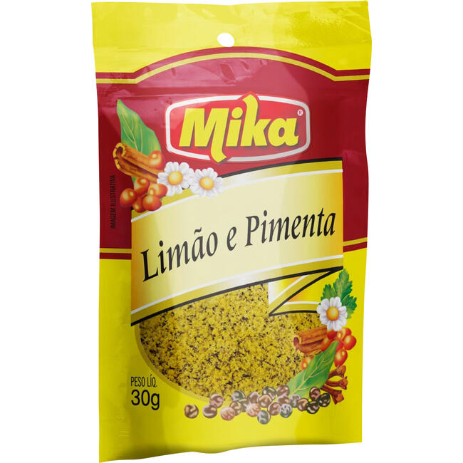 Tempero Mika Limão e Pimenta 30g