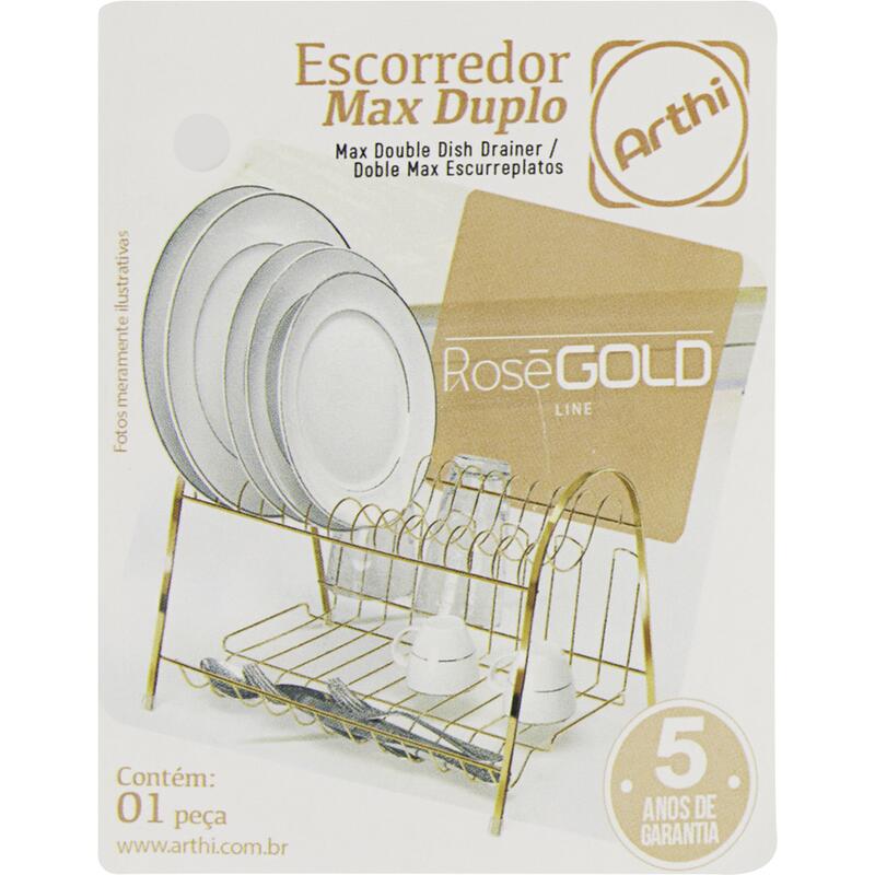 Escorredor de Prato Arthi Duplo Ref. 2201 un