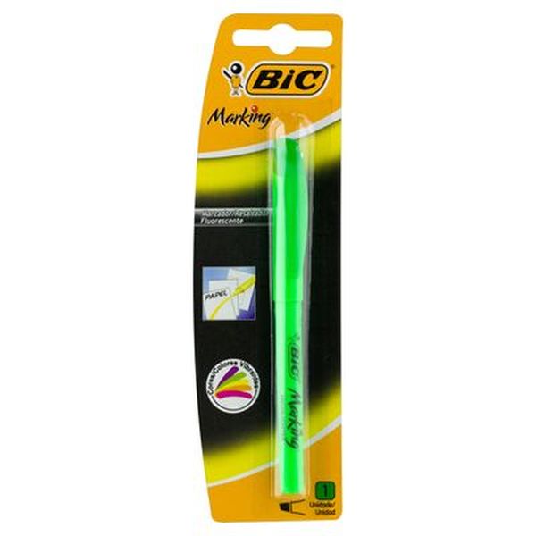 Caneta Marca-texto Brite Liner Bic Verde