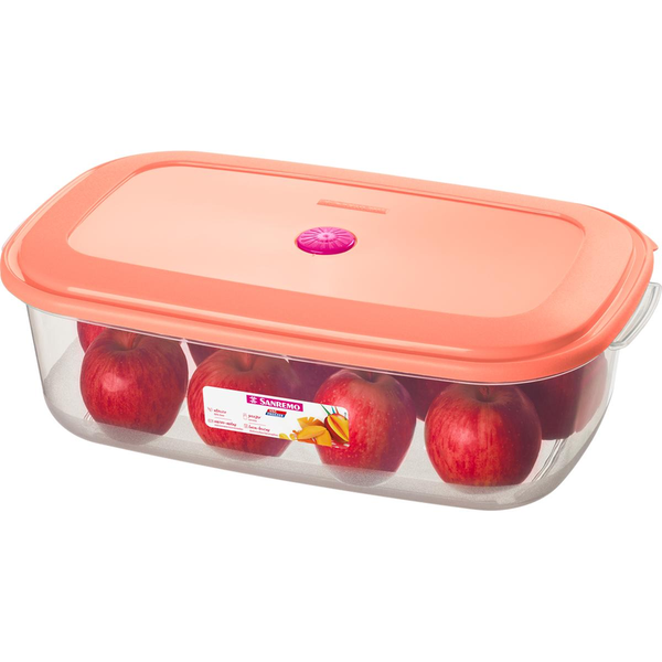 Pote Sanremo 4,5 Litros - Retangular - Rosa