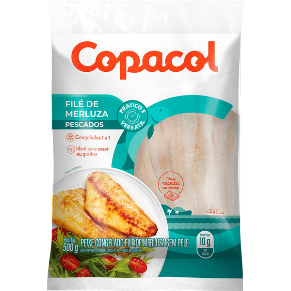 Filé de Merluza Copacol 500g - IQF