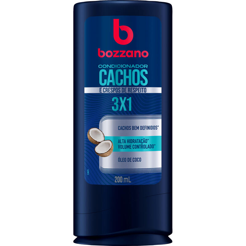 Condicionador Bozzano Cachos e crespos 200ml