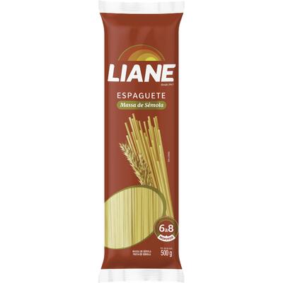 Macarrão de Sêmola Liane Espaguete 500g