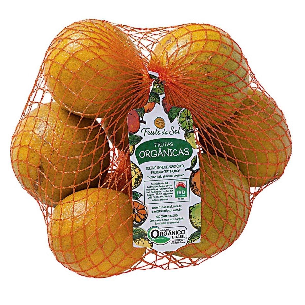 Laranja Orgânica Pacote 1kg