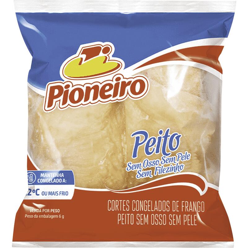 Peito de Frango Pioneiro Cong Preço por quilo no pacote