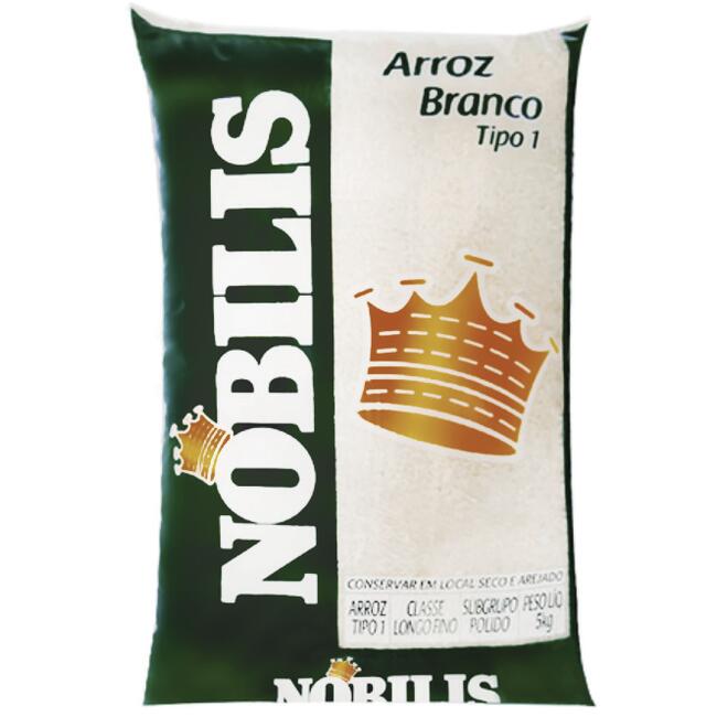 Arroz Nobilis Agulhinha Tipo 1 5kg