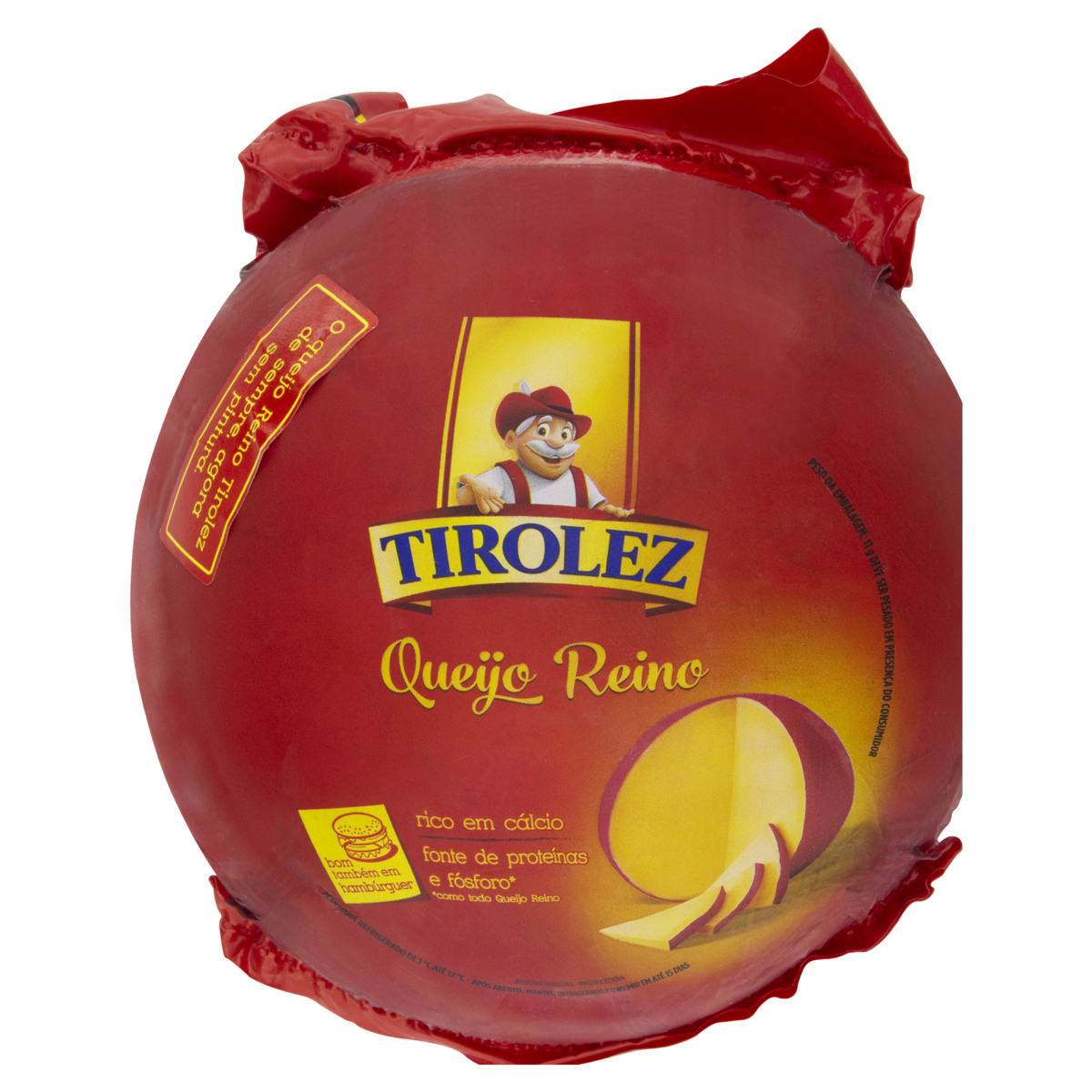 Queijo Reino Tirolez Pedaço 230g