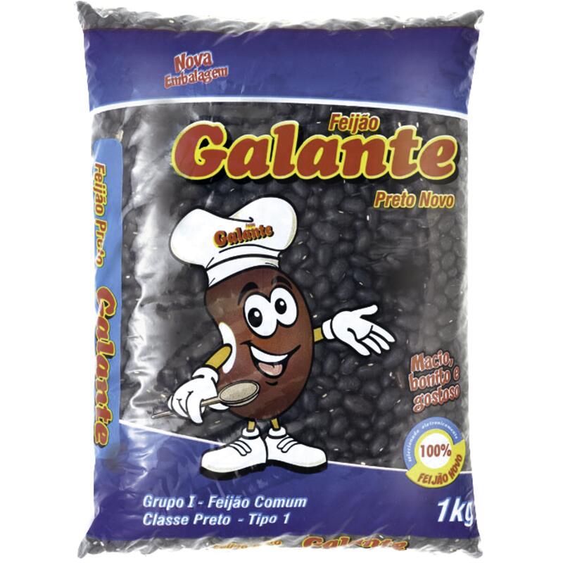 Feijão Preto Galante Tipo 1 1kg