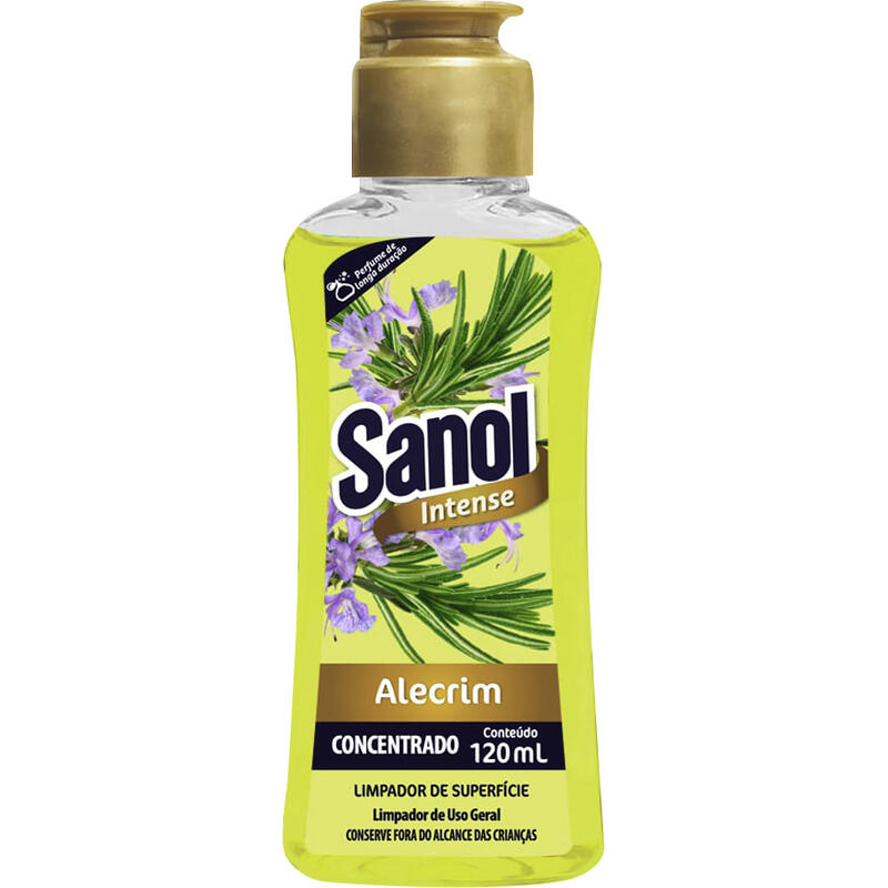 Limpador de Superfície Sanol Alecrim 120ml