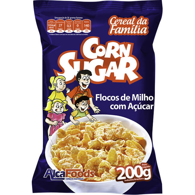 Cereal Matinal Alca Foods Corn Sugar 200g