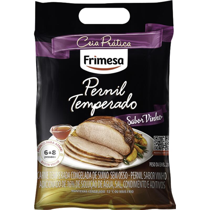 Pernil Suíno Temp Frimesa Ao Vinho Preço por quilo no pacote