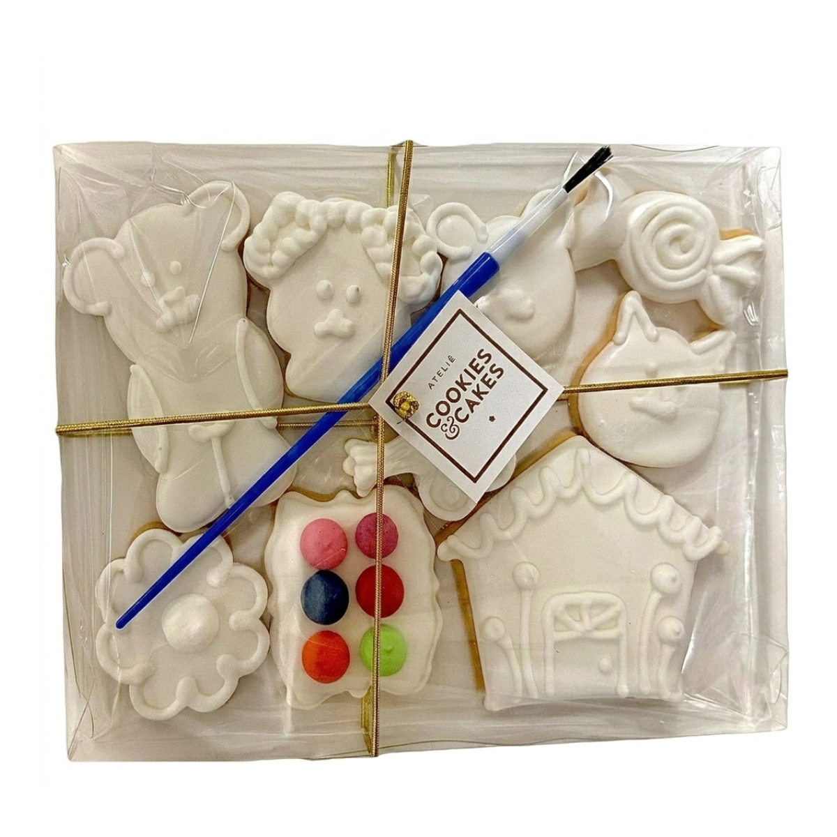 KIT BISCOITOS PARA PINTAR 130G