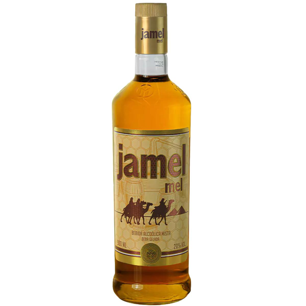 Aguardente Jamel 900ml - Com Mel