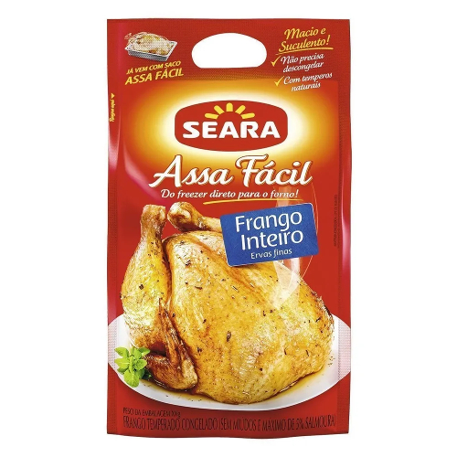 Frango Inteiro Seara Assa Fácil 1,3kg
