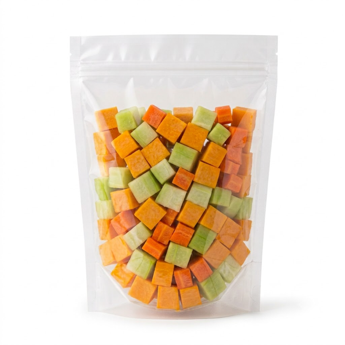 Mix Cubo Caboti, Chuchu e Cenoura 250g