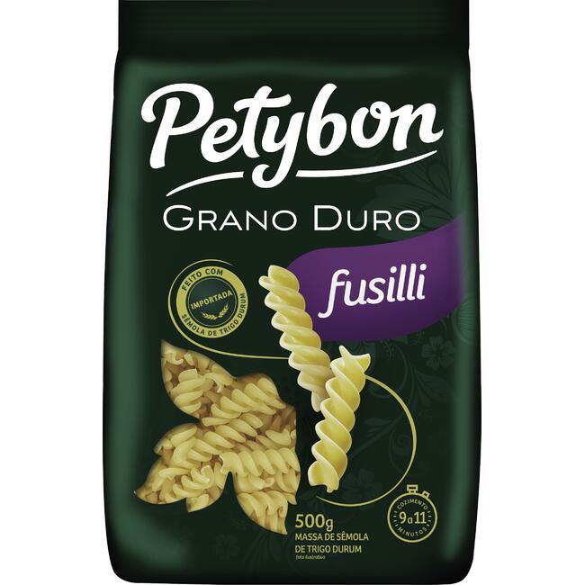Macarrão Grano Duro Fusilli PETYBON Pacote 500g