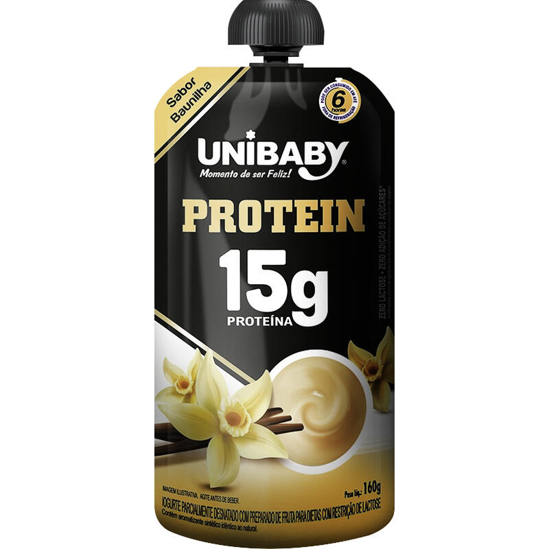 Iogurte Whey Unibaby Baunilha 160g