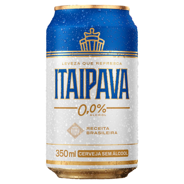Cerveja Itaipava Zero Álcool 350ml