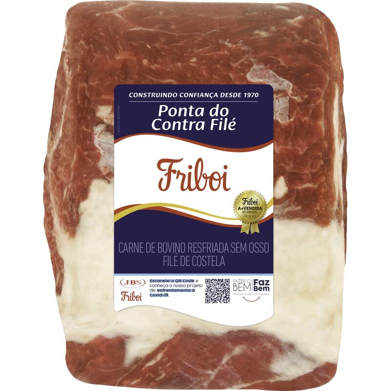 Filé de Costela Bov Friboi Resf Preço por quilo na peça