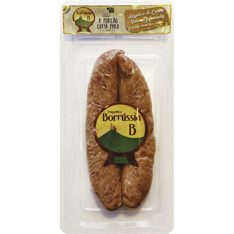 Linguiça Suína com Queijo Borrússia Preço por quilo no pacote