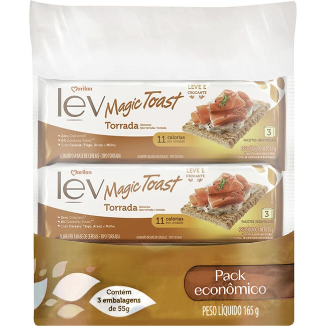 Torrada Marilan Magic Toast Original 165g