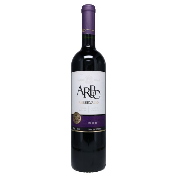 Vinho Brasileiro Tinto Seco Arbo Merlot Serra Gaúcha Garrafa 750ml