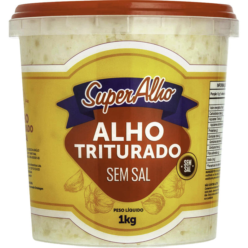 Alho Super Alho Triturado 1kg